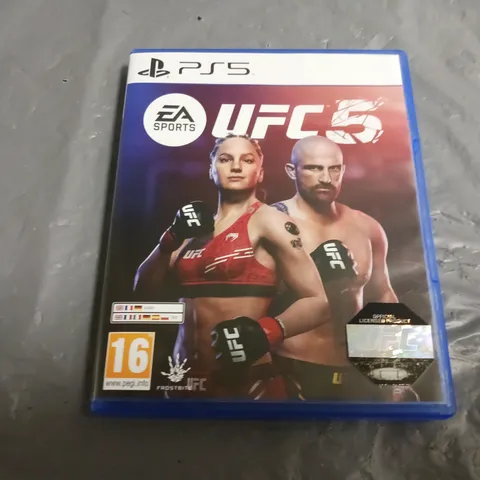 UFC 5 FOR PS5