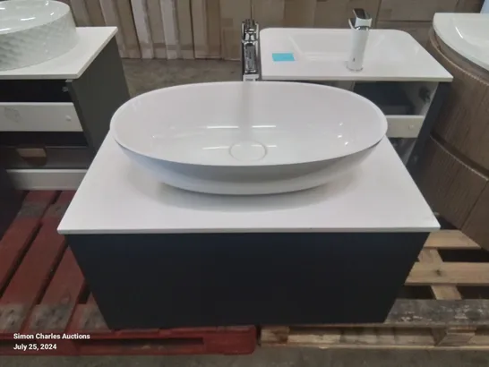 DESIGNER 1-DRAWER BATHROOM SINK UNIT 