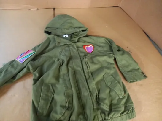 LITTLE MARC JACOBS GREEN COAT - 8/126