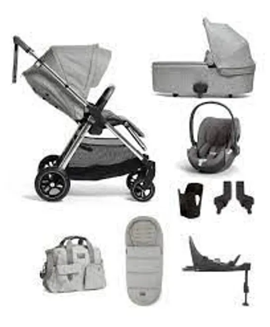 BOXED MAMAS & PAPAS XT3 COMPLETE 8 PIECE KIT SKYLINE GREY RRP £1569