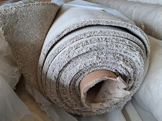 QUALITY ROLLED ULTIMATE EXPRESSIONS CASH CARPET IN CASHEW - 8.4 X 5M