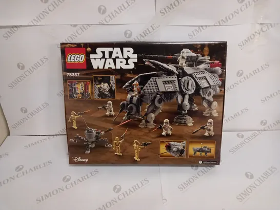 BOXED LEGO STAR WARS 75337 AT-TE WALKER  RRP £124.99