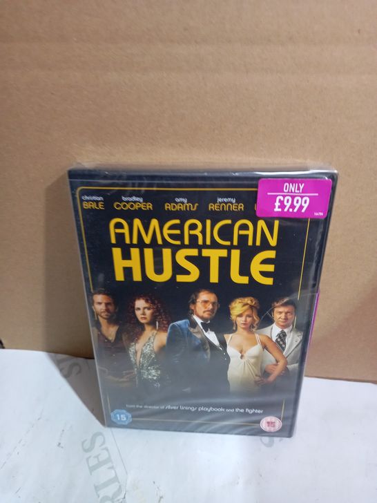 LOT OF APPROXIMATELY 24 AMERICAN HUSTLE DVDS