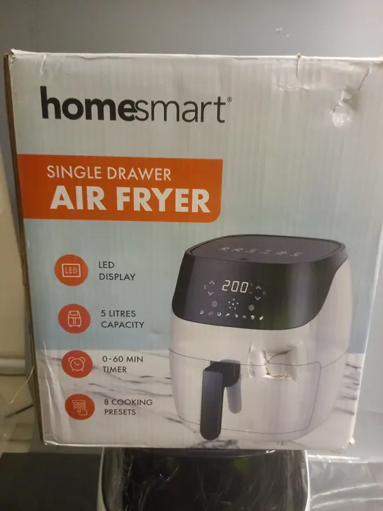 HOMESTART 5L SINGLE DRAWER AIR FRYER