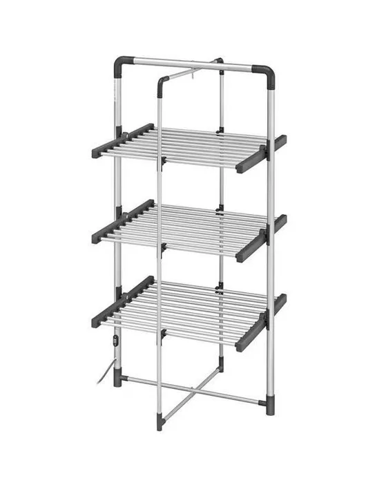 3 TIER BLACK + DECKER HEATED AIRER - CHROME (COLLECTION ONLY) RRP £139.99