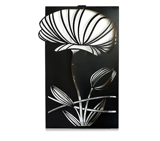 HOME2GARDEN SOLAR LED FLOWER WALL DECOR