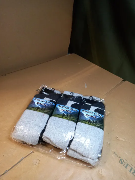 SET O 6X TREKKING WOOL SOCKS 