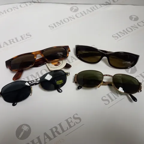 APPROXIMATELY 10 ASSORTED DE RIGO STING SUNGLASSES TO INCLUDE MODELS 6097, 6209, 4244, 4249 ETC. 