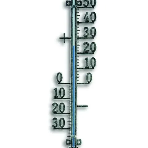 BOXED GARDEN WALL THERMOMETER