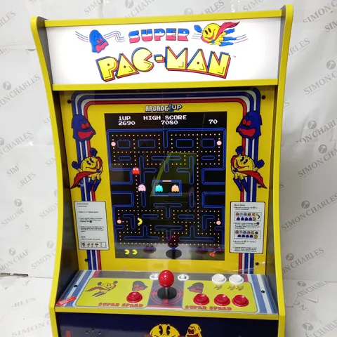 ARCADE1UP PARTYCADE PLUS 17" LCD MACHINE - SUPER PACMAN