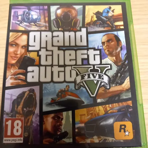 X BOX ONE GRAND THEFT AUTO FIVE 