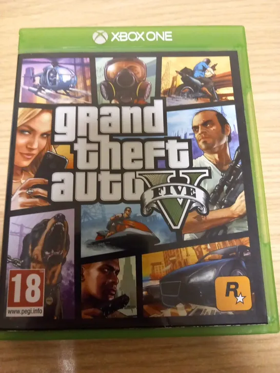 X BOX ONE GRAND THEFT AUTO FIVE 