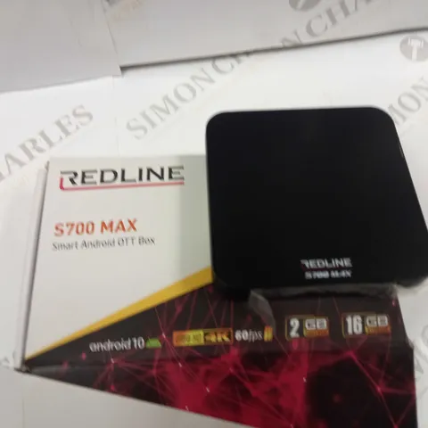 REDLINE S700 MAX SMART ANDROID OTT BOX