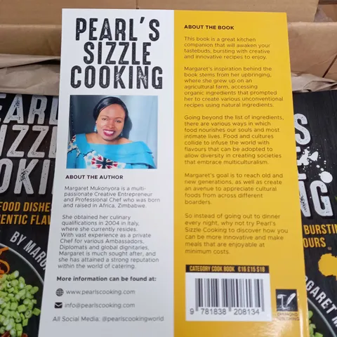 PEARL'S SIZZLE COOKING BY MARGARET MUKONYOBA x8