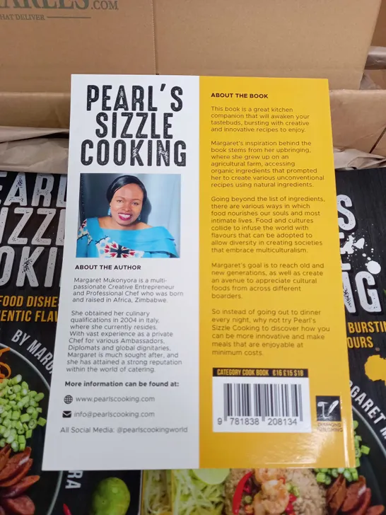 PEARL'S SIZZLE COOKING BY MARGARET MUKONYOBA x8