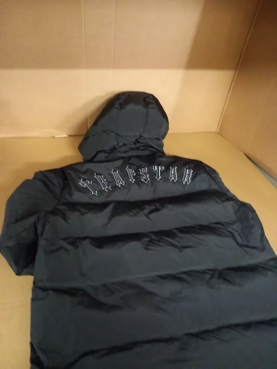 TRAPSTAR FULL ZIPPED BUBBLE COAT SIZE M