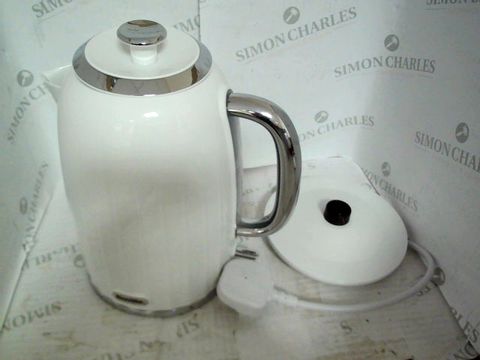 BREVILLE IMPRESSIONS COLLECTION GLOSS WHITE JUG KETTLE 