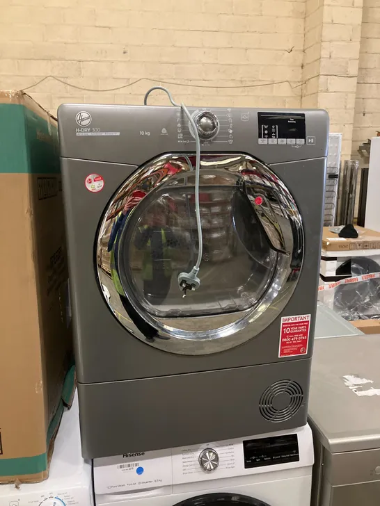 HOOVER HLEC10DCER-80 H-DRY 300 CONDENSER TUMBLE DRYER - UNPROCESSED RAW RETURN