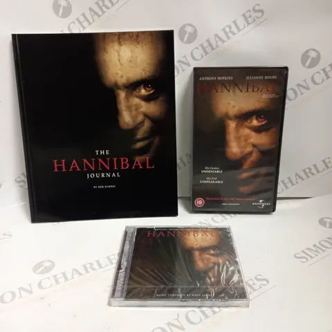 BOXED HANNIBAL SPECIAL EDITION SET. INCLUDES VHS, CD & JOURNAL