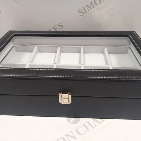 XENICA TRADING COLLECTORS 10 SLOT WATCH BOX