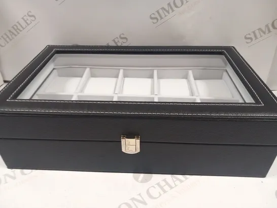 XENICA TRADING COLLECTORS 10 SLOT WATCH BOX