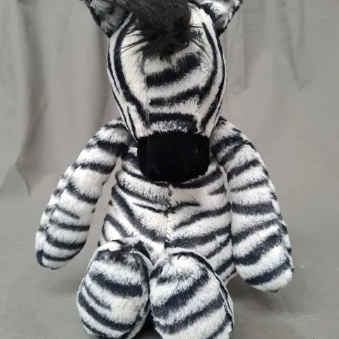 JELLYCAT I AM ORIGINAL BASHFUL ZEBRA