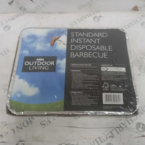 BOX OF APPROX 5 ASDA STANDARD INSTANT DISPOSABLE BARBECUE 