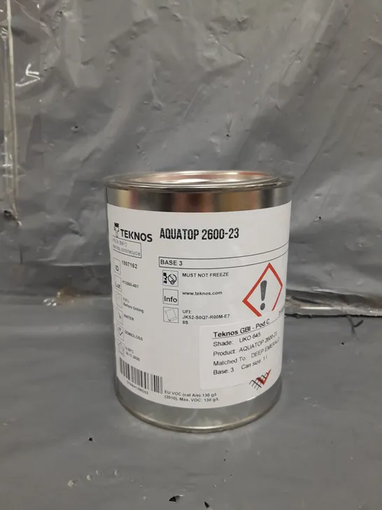 TEKNOS 1L DEEP EMERALD PAINT 