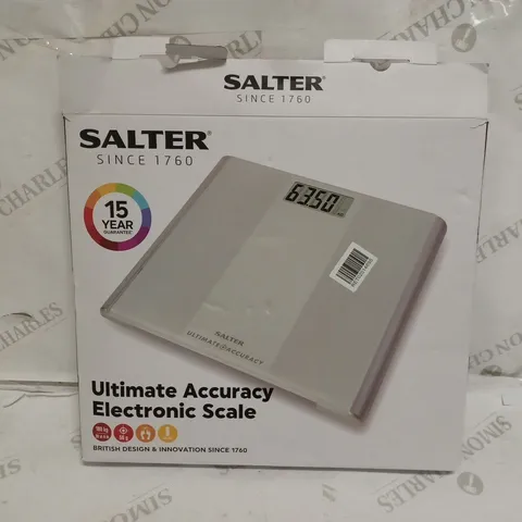 SALTER ULTIMATE ACCURACY ELECTRONIC SCALE