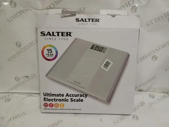 SALTER ULTIMATE ACCURACY ELECTRONIC SCALE