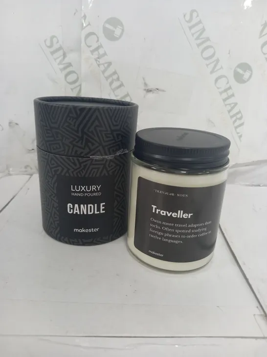 BOXED MAKESTER HOB TRAVELLER CANDLE 