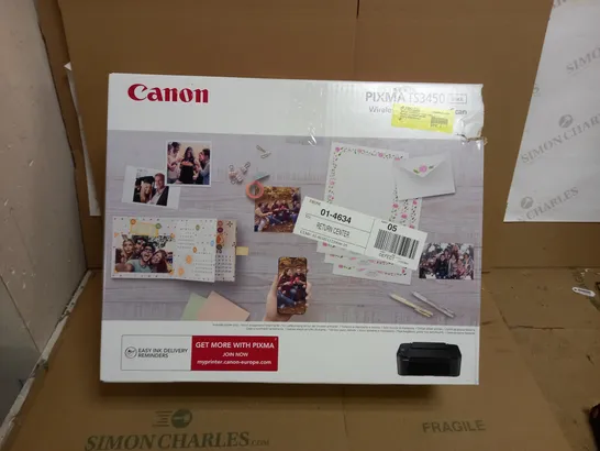 CANON PIXMA TS3450 PRINTER & SCANNER