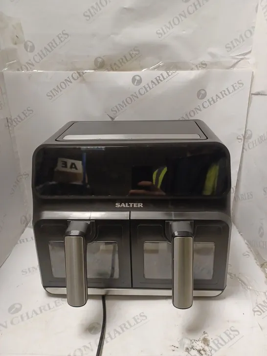 BOXED SALTER DUAL AIR FRYER 7.6L