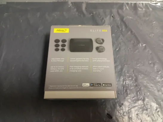 SEALED JABRA GN ELITE 85T EARBUDS - TITANIUM BLACK