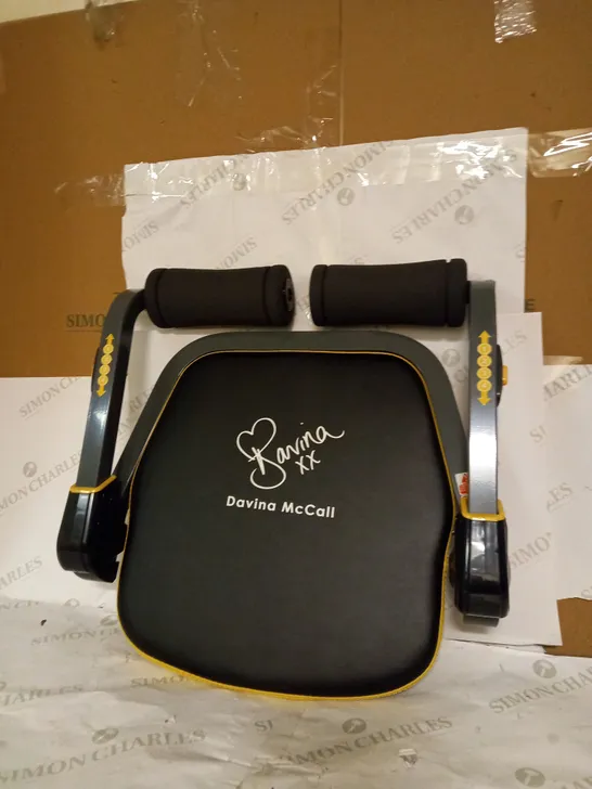 OUTLET DAVINA FITNESS TOTAL BODY WORKOUT SYSTEM YELLOW