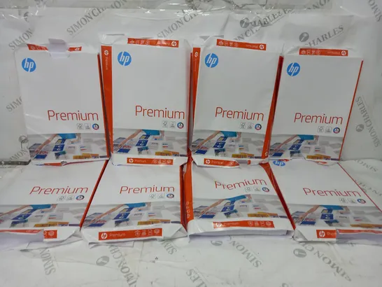 APPROXIMATELY 8 PACKS OF HP PREMIUM PAPER (APPROX 250 PER PACK, SOME PAGES MAY BE MISSING)