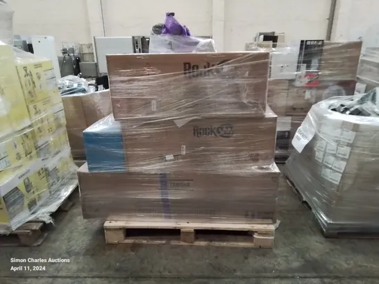 PALLET OF APPROXIMATELY 11 UNPROCESSED RAW RETURN HOUSEHOLD AND ELECTRICAL GOODS TO INCLUDE;