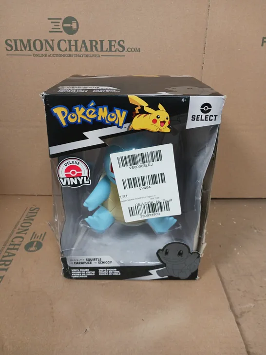 POKÉMON SQUIRTLE SELECT VINYL FIGURE - 8-INCH FIGURE MADE FROM HIGH-QUALITY VINYL RRP £20.99