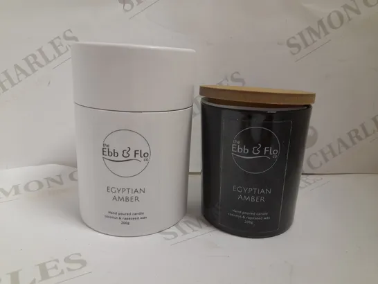 THE EBB&FLO EGYPTIAN AMBER CANDLE