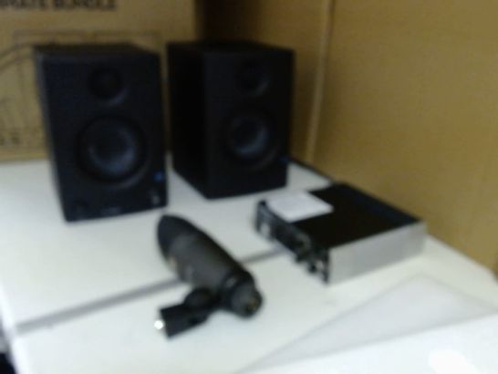 audiobox studio ultimate bundle speakers