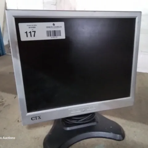 CTX LCD DESK TOP MONITOR WITH STAND Model X572A