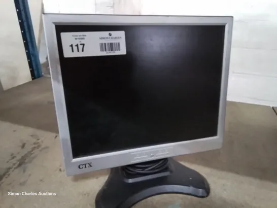 CTX LCD DESK TOP MONITOR WITH STAND Model X572A