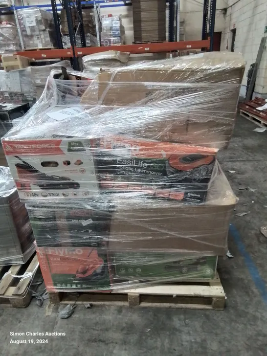 PALLET OF APPROXIMATELY 16 UNPROCESSED RAW RETURN HOUSEHOLD AND ELECTRICAL GOODS TO INCLUDE;