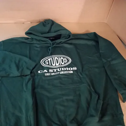 CALI STUDIOS GREEN HOODIE - L