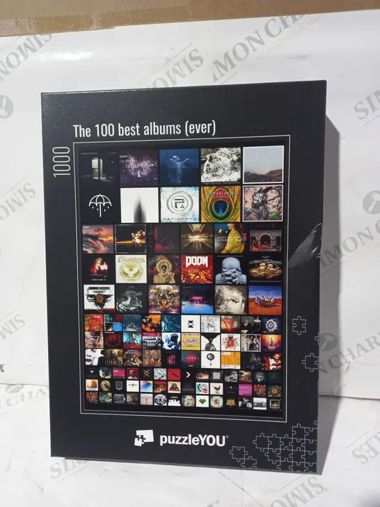 PUZZLE YOU 1000 PIECE JIGSAW PUZZLE - THE 100 BEST ALBUMS (EVER)