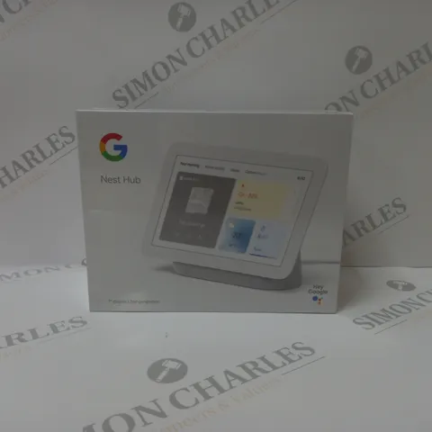 BRAND NEW BOXED GOOGLE NEST HUB 2ND GEN SMART SPEAKER WITH SCREEN - WHITE