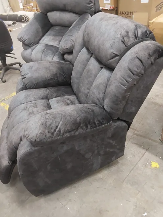 DESIGNER VELVET UPHOLSTERED ELECTRIC RECLINER CHAIR