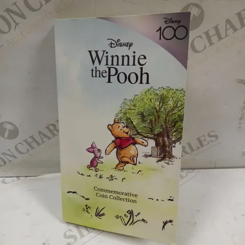 WINNIE THE POOH COMMEMORATIVE COIN COLLECTION WITH STARTER COIN 