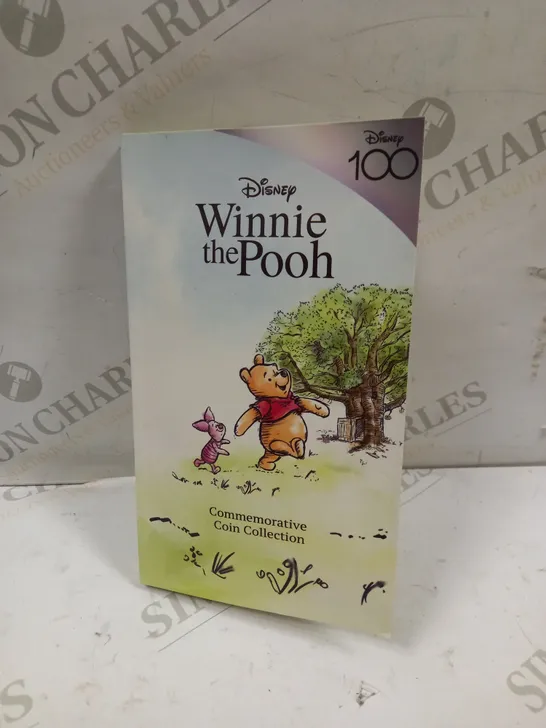 WINNIE THE POOH COMMEMORATIVE COIN COLLECTION WITH STARTER COIN 