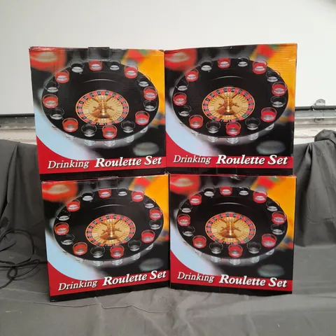 4X DRINKING ROULETTE SET 